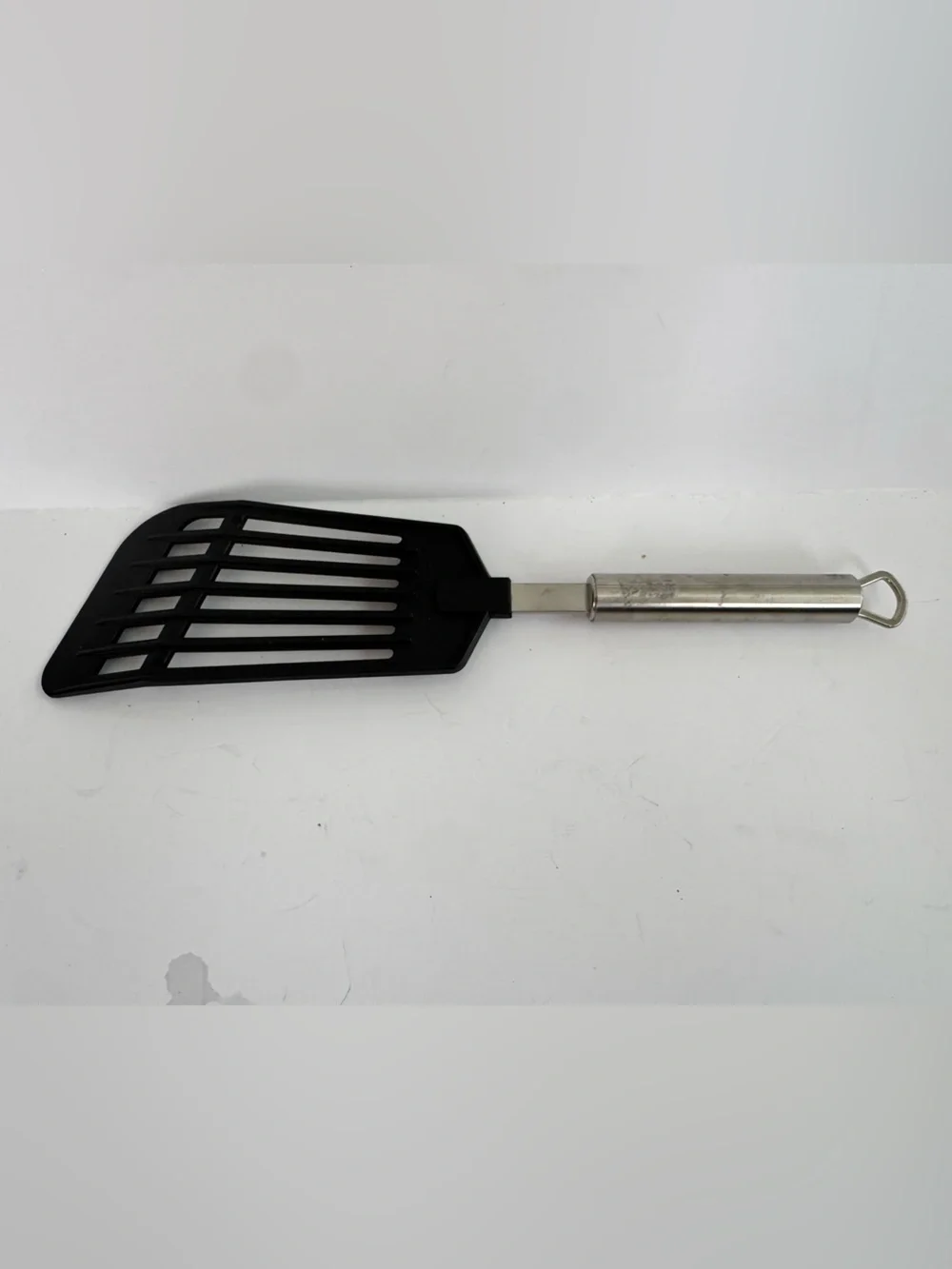 WMF Profi Plus Fish Slice Turner Spatula Stainless Steel Handle Black Slotted